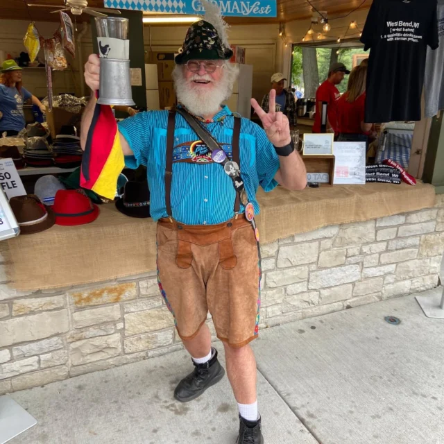 August 22-25 get your Tracht on and come out to the West Bend GERMANfest at Regner Park in West Bend. Savor traditional German food, bier, wein, and more! Live music, German dance, a Kinderzone with activities for kids, German songs, German BINGO, face painting and candle holders. Sheepshead tournament Each day! 
Raise a stein! Post! 🍻
For more visit www.westbendgermanfest.com 
Proceeds from the event will support the mission of Habitat for Humanity of Washington and Dodge Counties.