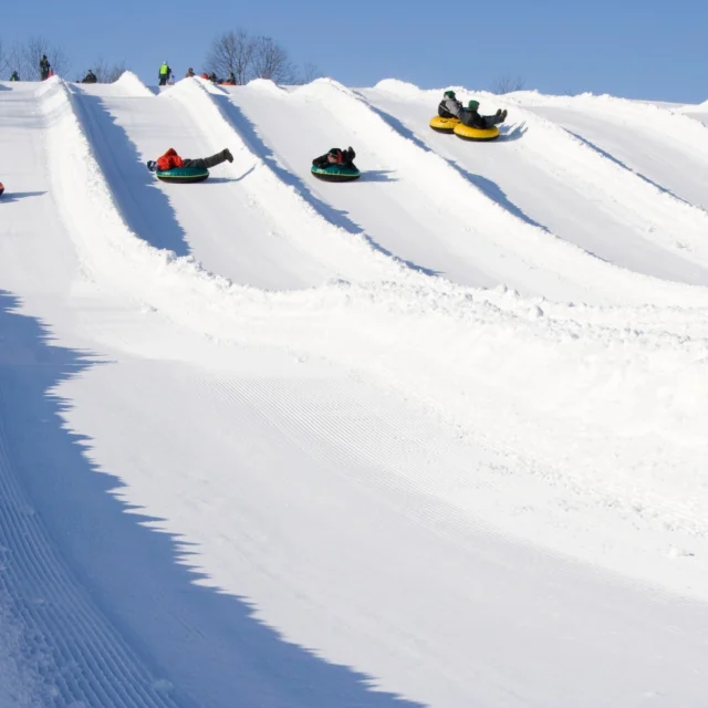 The tubing hill is open at @sunburstskihill in Kewaskum! Purchase tickets online to secure your time slot and complete waivers at https://skisunburst.com. Tubing is open on Fridays, Saturdays and Sundays. Be sure to visit the website and follow on social media for updates.