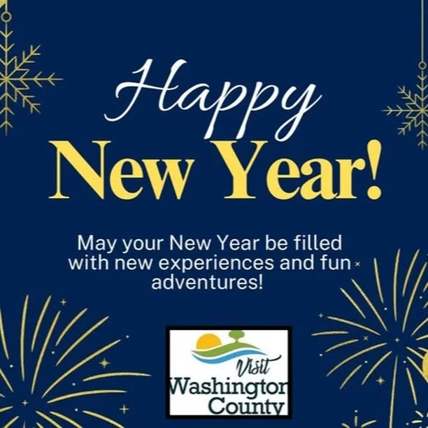 We wish you a Happy New Year and hope you make Washington County a destination to have fun and participate in new experiences in 2025!