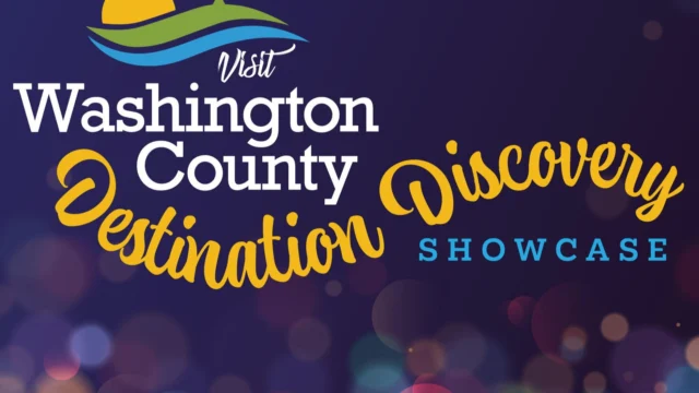 Mark your calendar for Oct. 14 between 4:30 - 8 p.m. for the Washington County DESTINATION DISCOVERY SHOWCASE! Celebrating our 40th Anniversary, we are holding this event at the Washington County Fair Park & Conference Center for people to experience some of the best in the county in one unforgettable evening showcasing attractions, arts & culture, recreation opportunities, unique shops, and more PLUS a tasting from local restaurants, coffee shops, bakeries, wineries, breweries, distilleries, and more (must be 21+ to attend). For more information and to purchase your tickets visit www.visitwashingtoncounty.com. Hope to see you there!